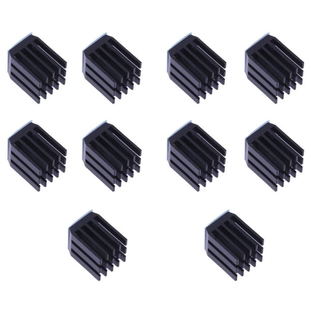 10pcs Stepper Motor Driver Heat Sinks Cooling Block for TMC2100/8825 10pcs Stepper Motor Driver Heat Sinks Cooling Block for TMC2100/8825